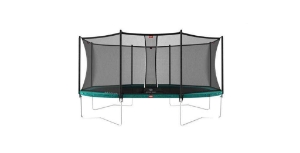 Poza cu Trambulina Berg Grand Favorit Regular 520x345 Verde cu Plasa Comfort