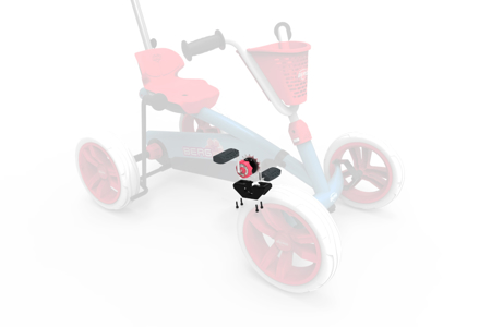 Picture of Set pedale 2 in 1 kart Buzzy Bloom