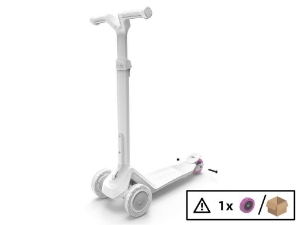 Poza cu Roata spate trotineta Nexo roz 80x40mm